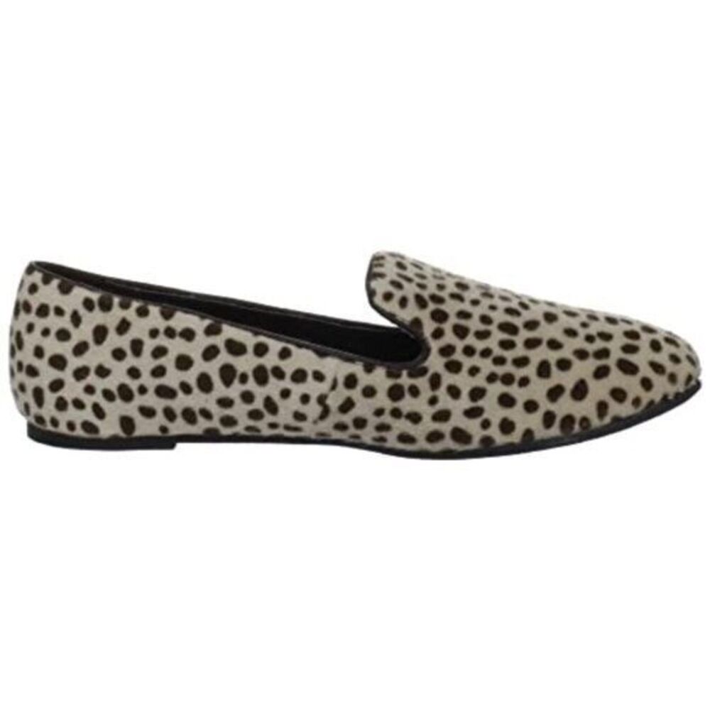 BootsiTootsi Shimmer Leopard Print‎ Smoking Loafer Sz 7 - Picture 2 of 11